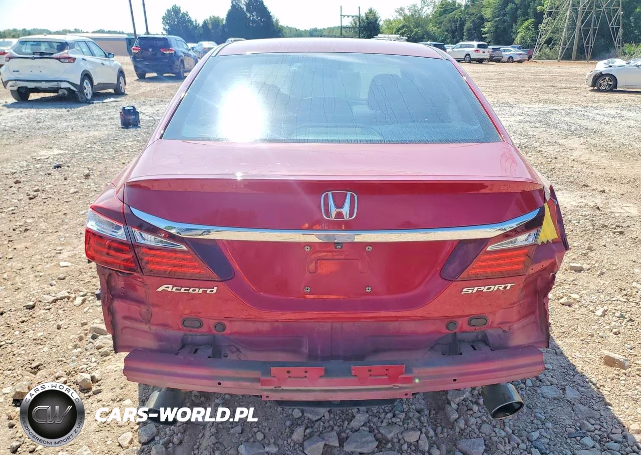2017 Honda Accord Sport VIN:1HGCR2F61HA065425 - 6