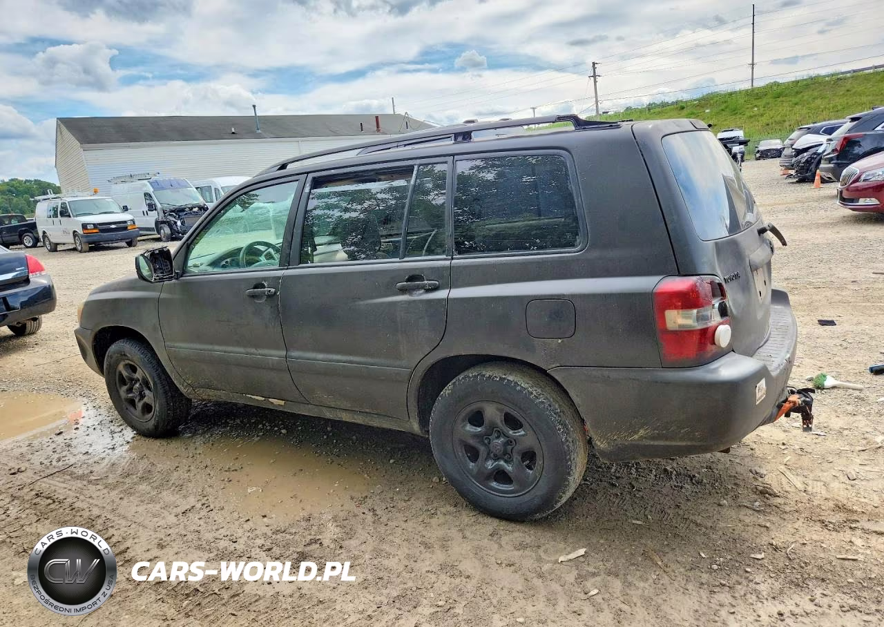 2006 Toyota Highlander Base VIN:JTEGD21A360140540 - 2