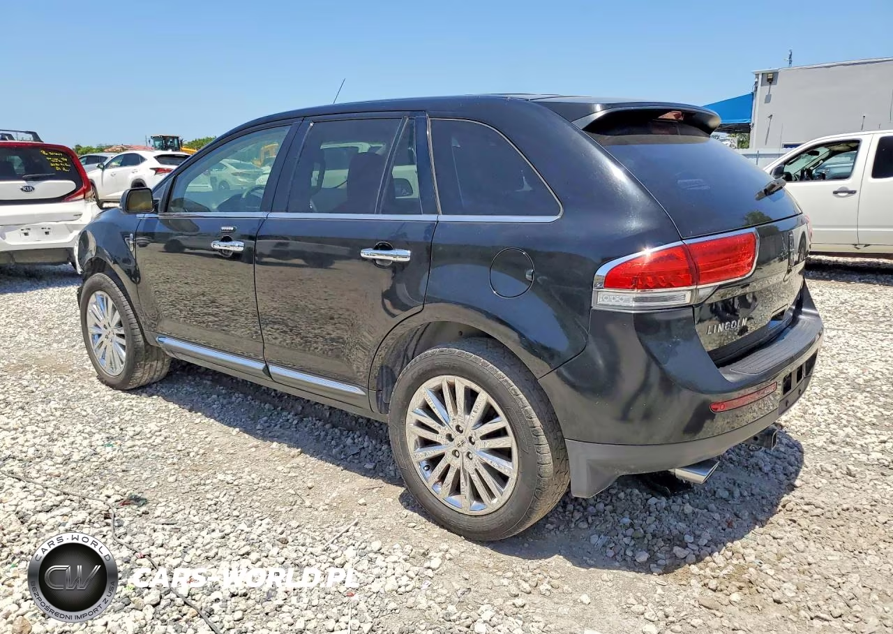 2012 Lincoln Mkx VIN:2LMDJ6JK9CBL02200 - 2