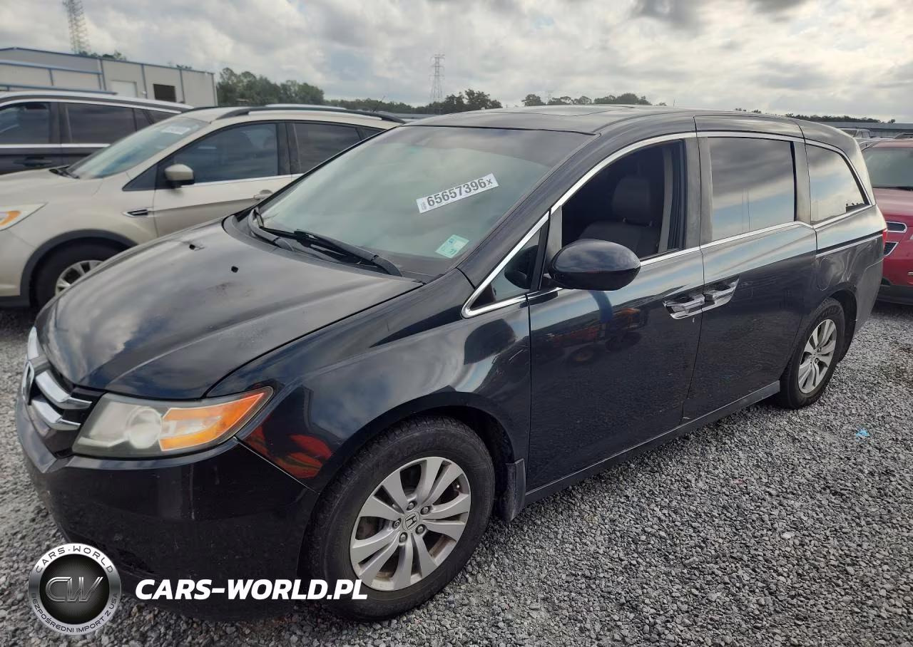 2016 Honda Odyssey Exl VIN:5FNRL5H63GB093192 - 1