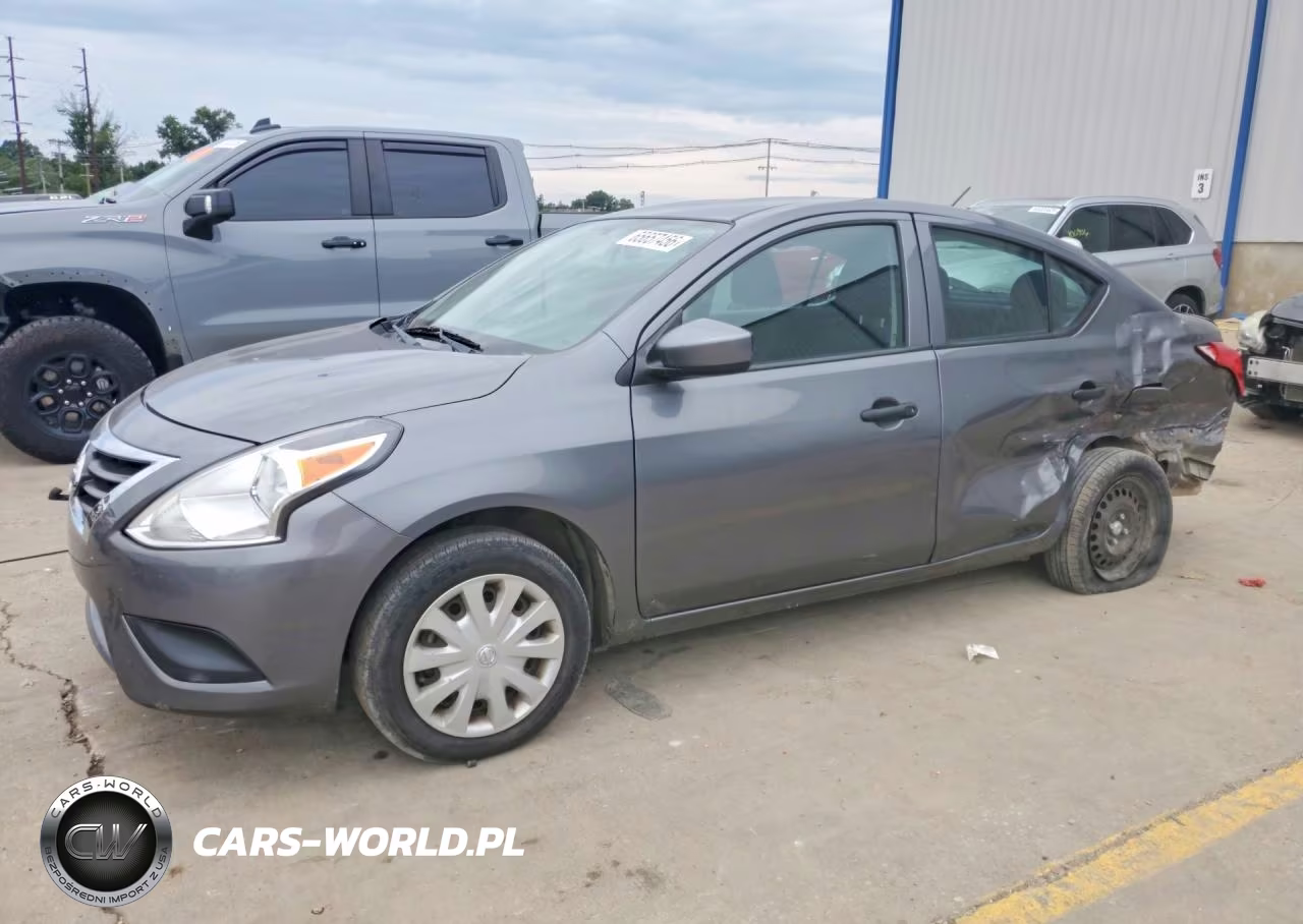 2018 Nissan Versa S VIN:3N1CN7AP6JL839516 - 1