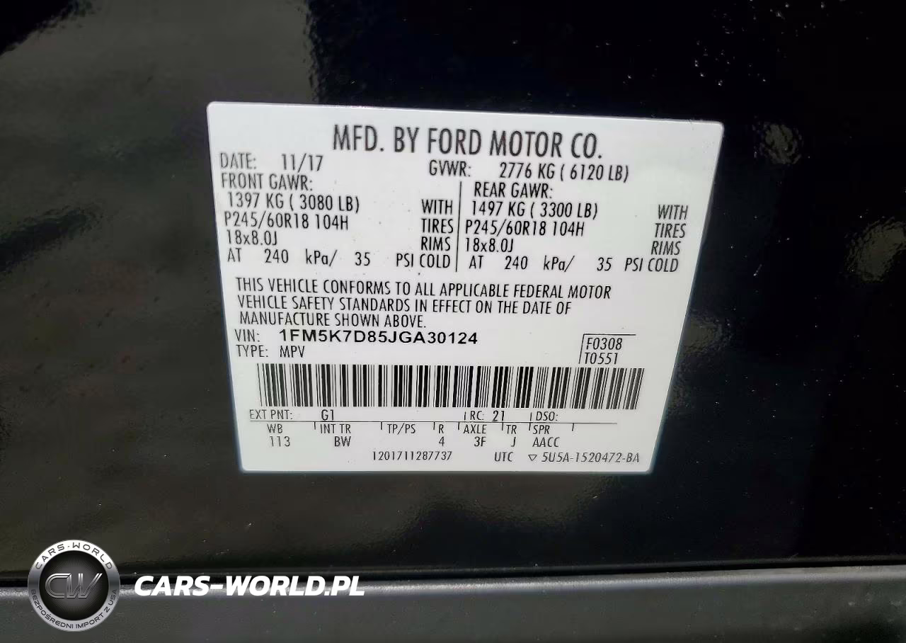 2018 Ford Explorer Xlt VIN:1FM5K7D85JGA30124 - 13