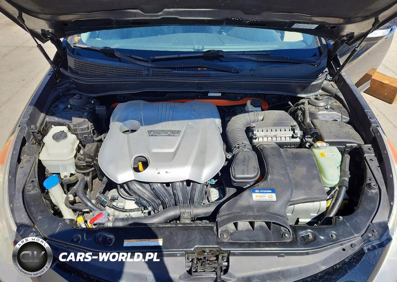 2012 Hyundai Sonata Hybrid VIN:KMHEC4A46CA042012 - 11
