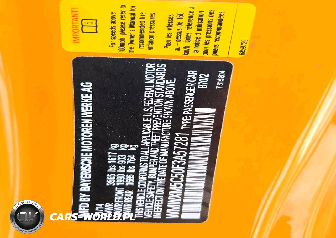 2015 Mini Cooper VIN:WMWXM5C50F3A57281 - 12