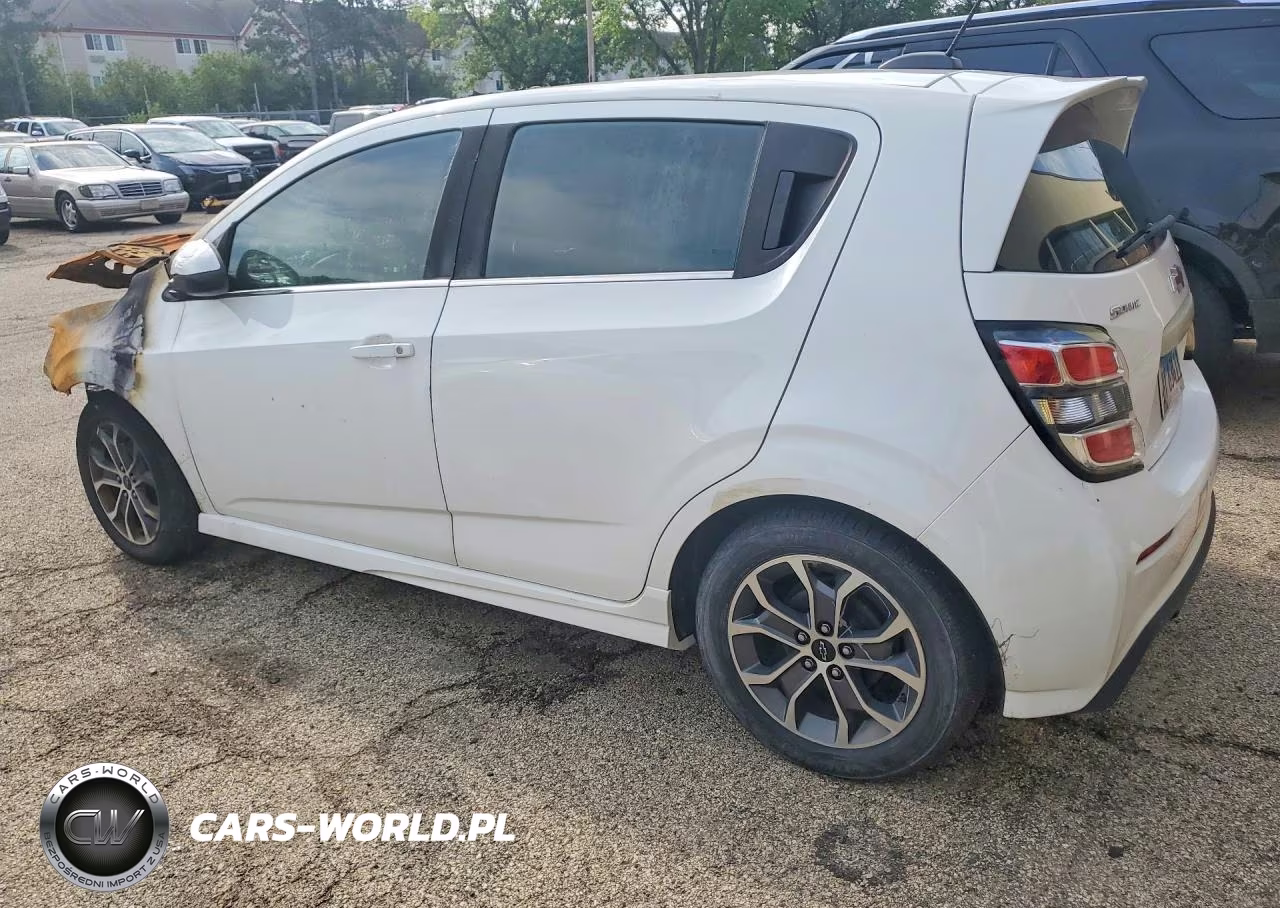 2020 Chevrolet Sonic Lt VIN:1G1JD6SB4L4106712 - 2