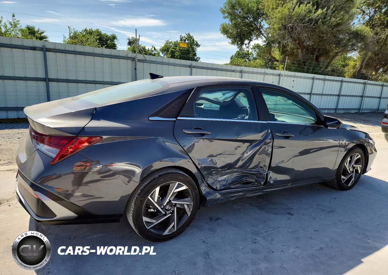 2024 Hyundai Elantra Sel VIN:KMHLS4DG4RU789986 - 3