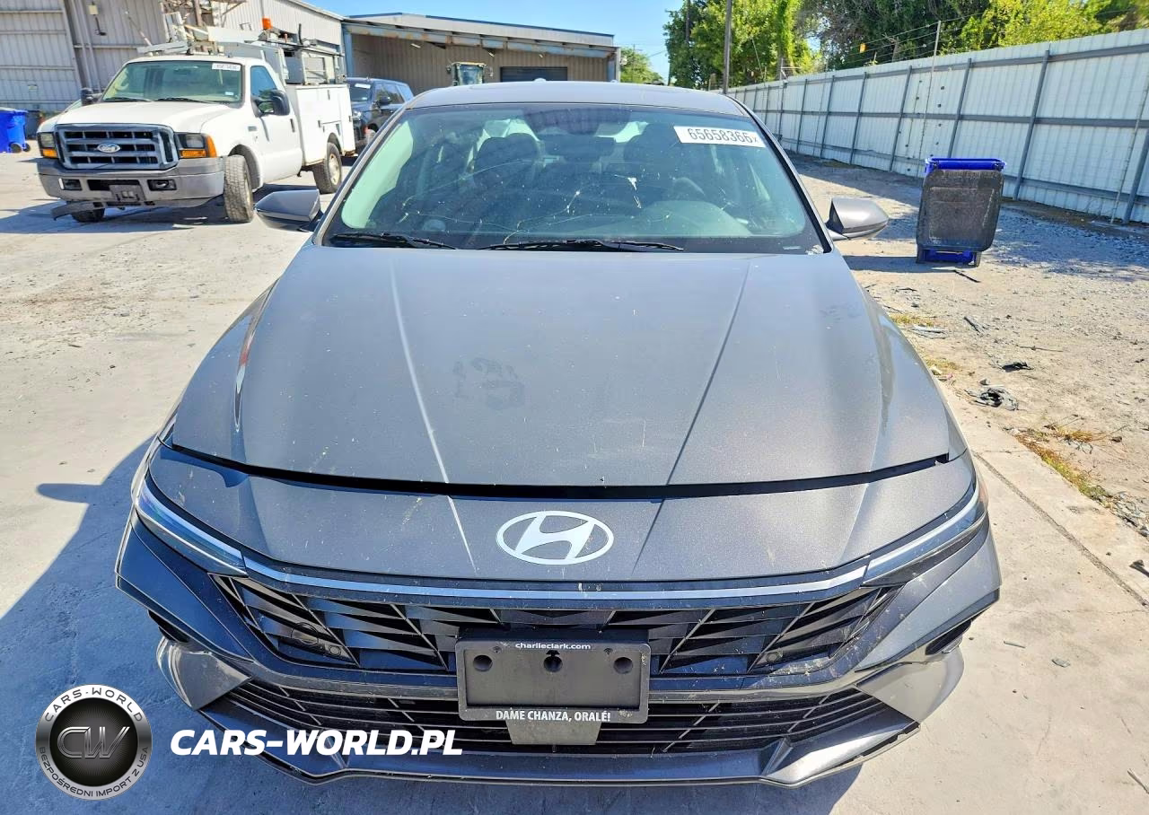 2024 Hyundai Elantra Sel VIN:KMHLS4DG4RU789986 - 5