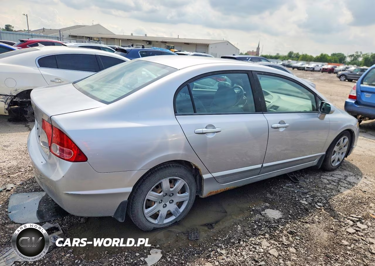 2008 Honda Civic Lx VIN:1HGFA16568L066774 - 3