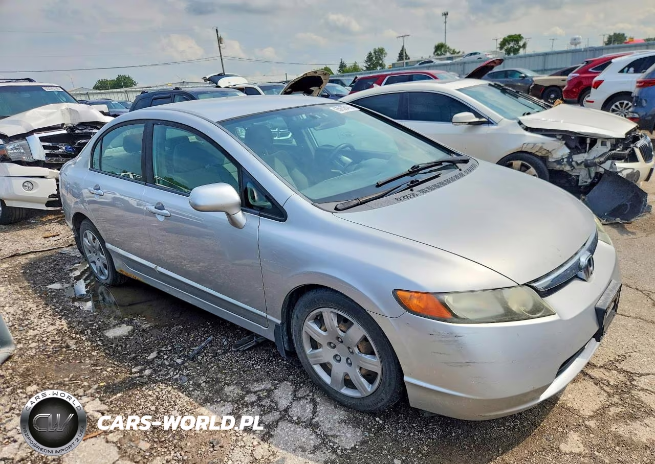 2008 Honda Civic Lx VIN:1HGFA16568L066774 - 4