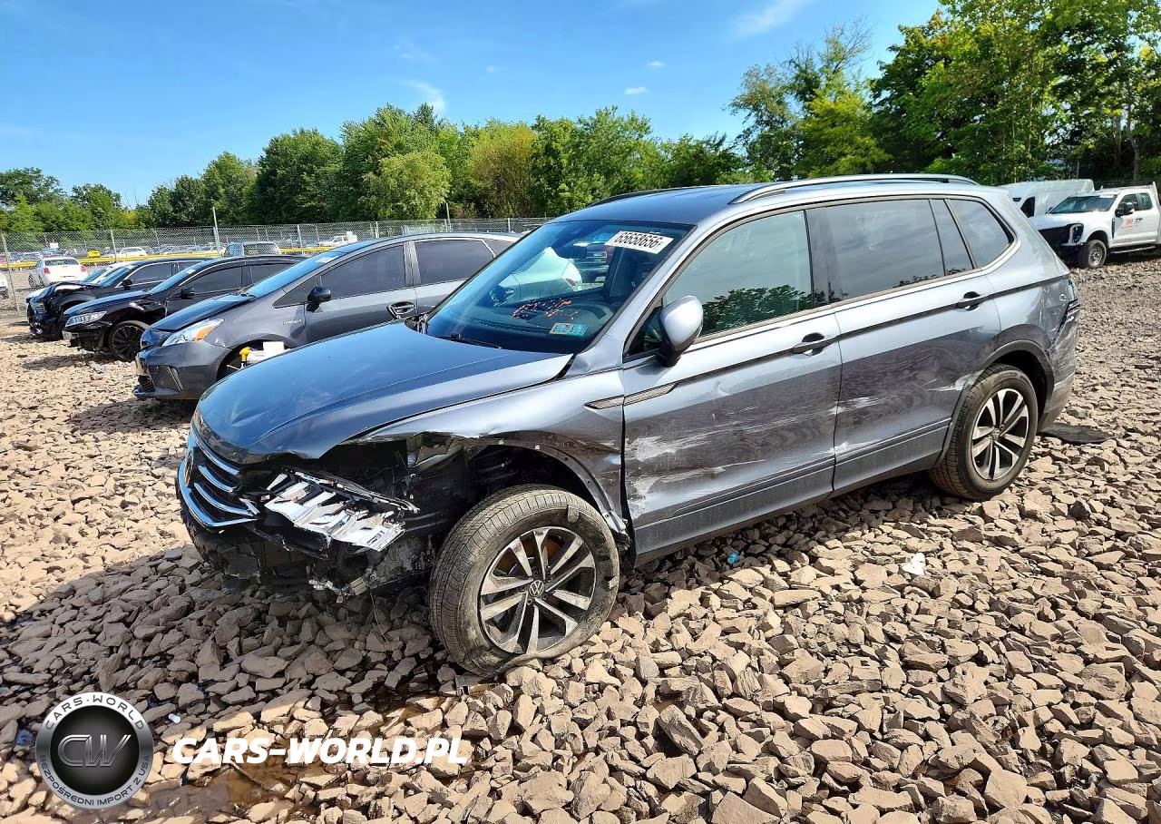 2022 Volkswagen Tiguan S VIN:3VV0B7AX6NM169881 - 1