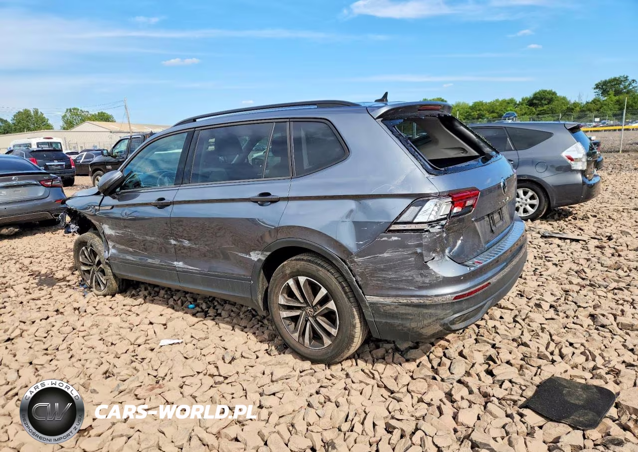 2022 Volkswagen Tiguan S VIN:3VV0B7AX6NM169881 - 2