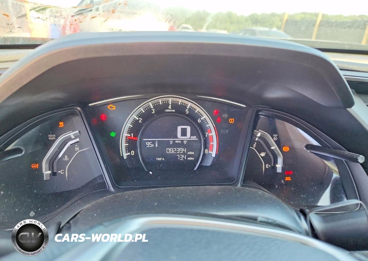 2016 Honda Civic Lx VIN:19XFC2F53GE003346 - 9