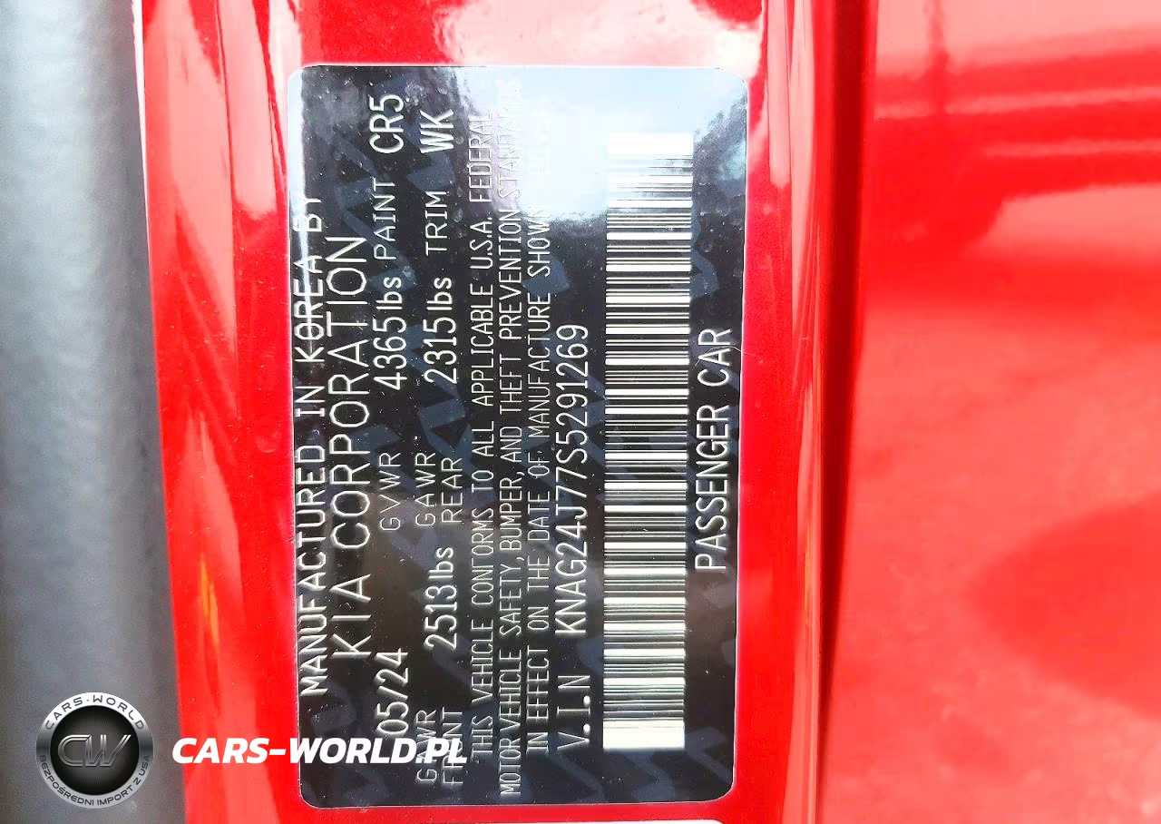 2025 Kia K5 Lxs VIN:KNAG24J77S5291269 - 12