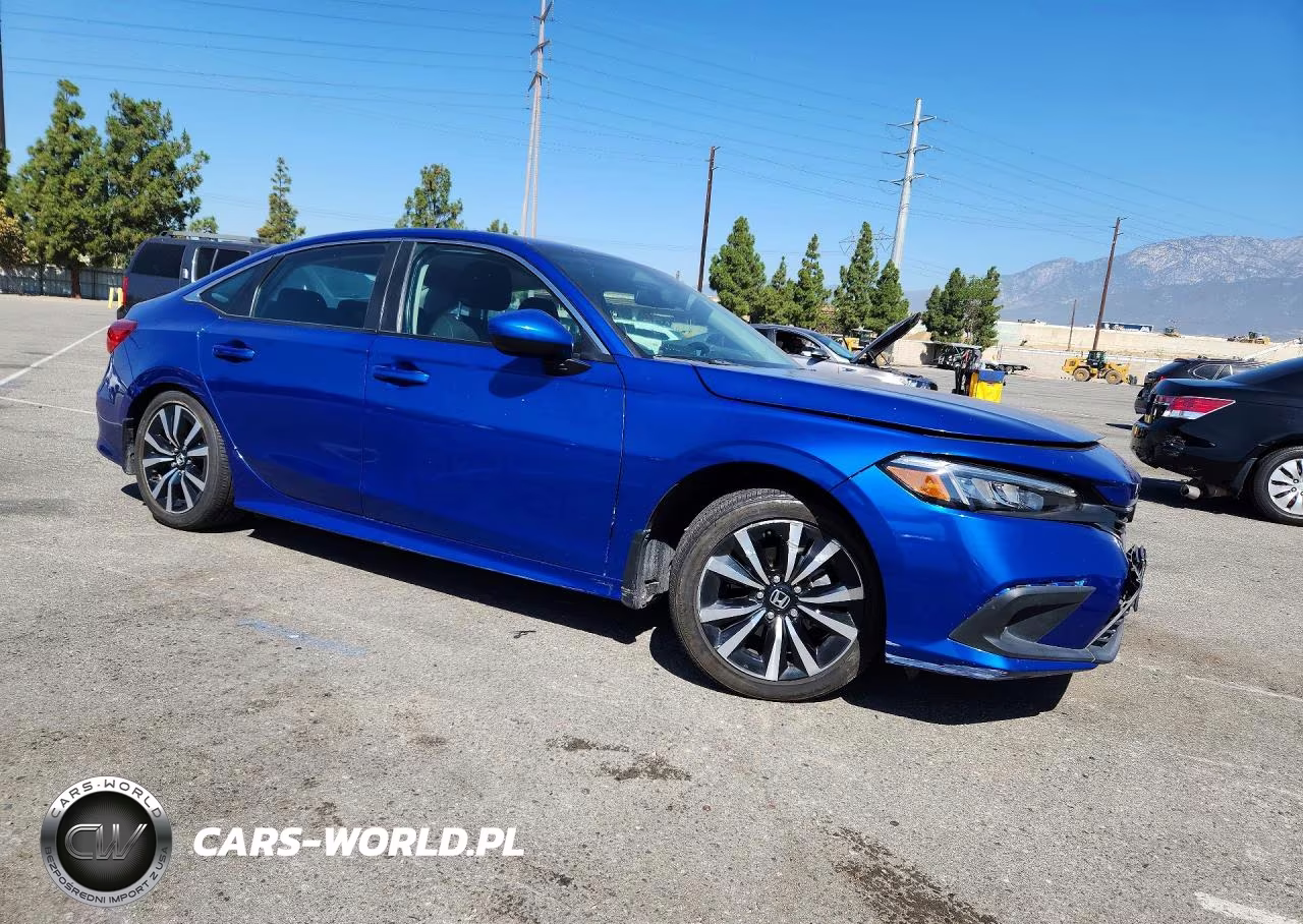 2022 Honda Civic Ex VIN:2HGFE1F70NH317030 - 4