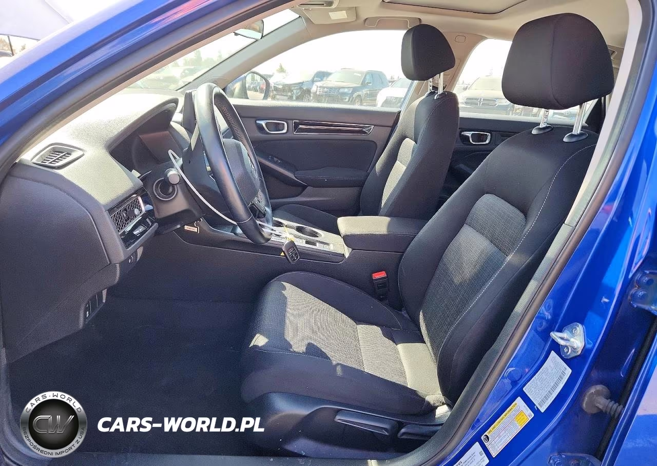 2022 Honda Civic Ex VIN:2HGFE1F70NH317030 - 7