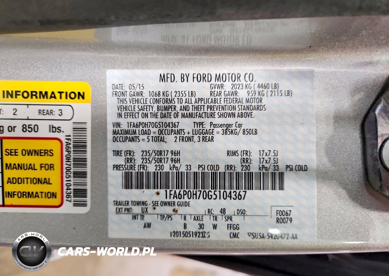 2016 Ford Fusion Se VIN:1FA6P0H70G5104367 - 12