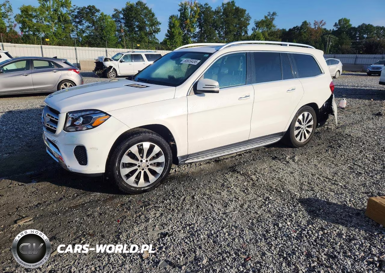 2017 Mercedes-Benz Gls 450 4Matic VIN:4JGDF6EE6HA860073 - 1