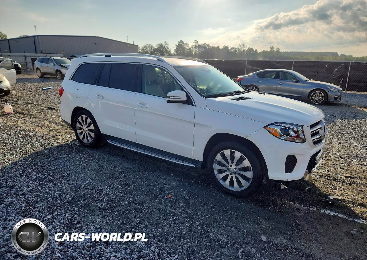 2017 Mercedes-Benz Gls 450 4Matic VIN:4JGDF6EE6HA860073 - 4