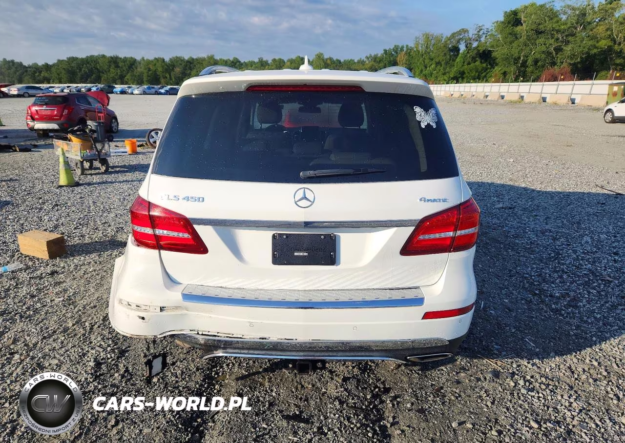 2017 Mercedes-Benz Gls 450 4Matic VIN:4JGDF6EE6HA860073 - 6
