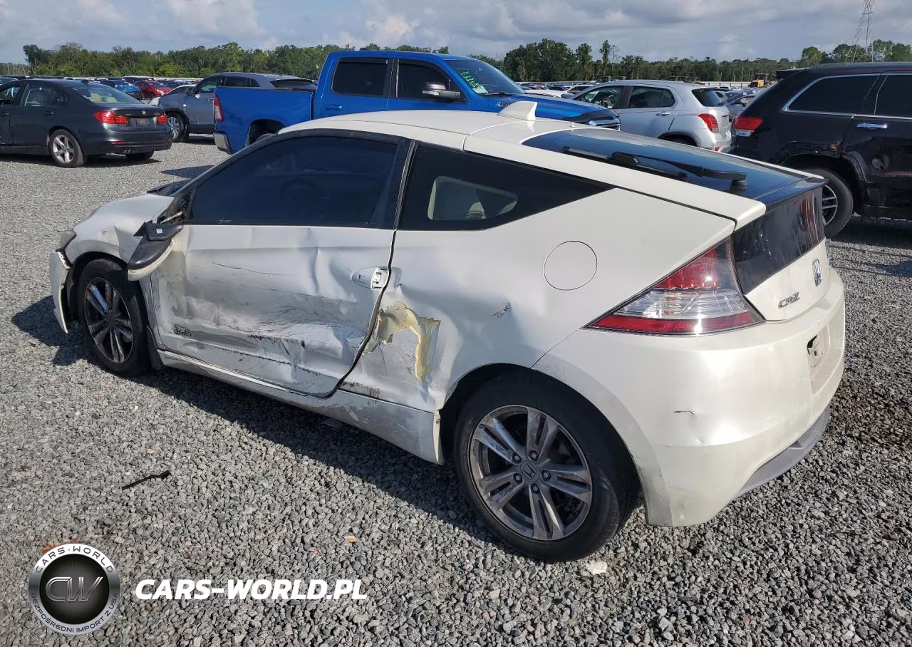 2012 Honda Cr-Z Ex VIN:JHMZF1D63CS005291 - 2