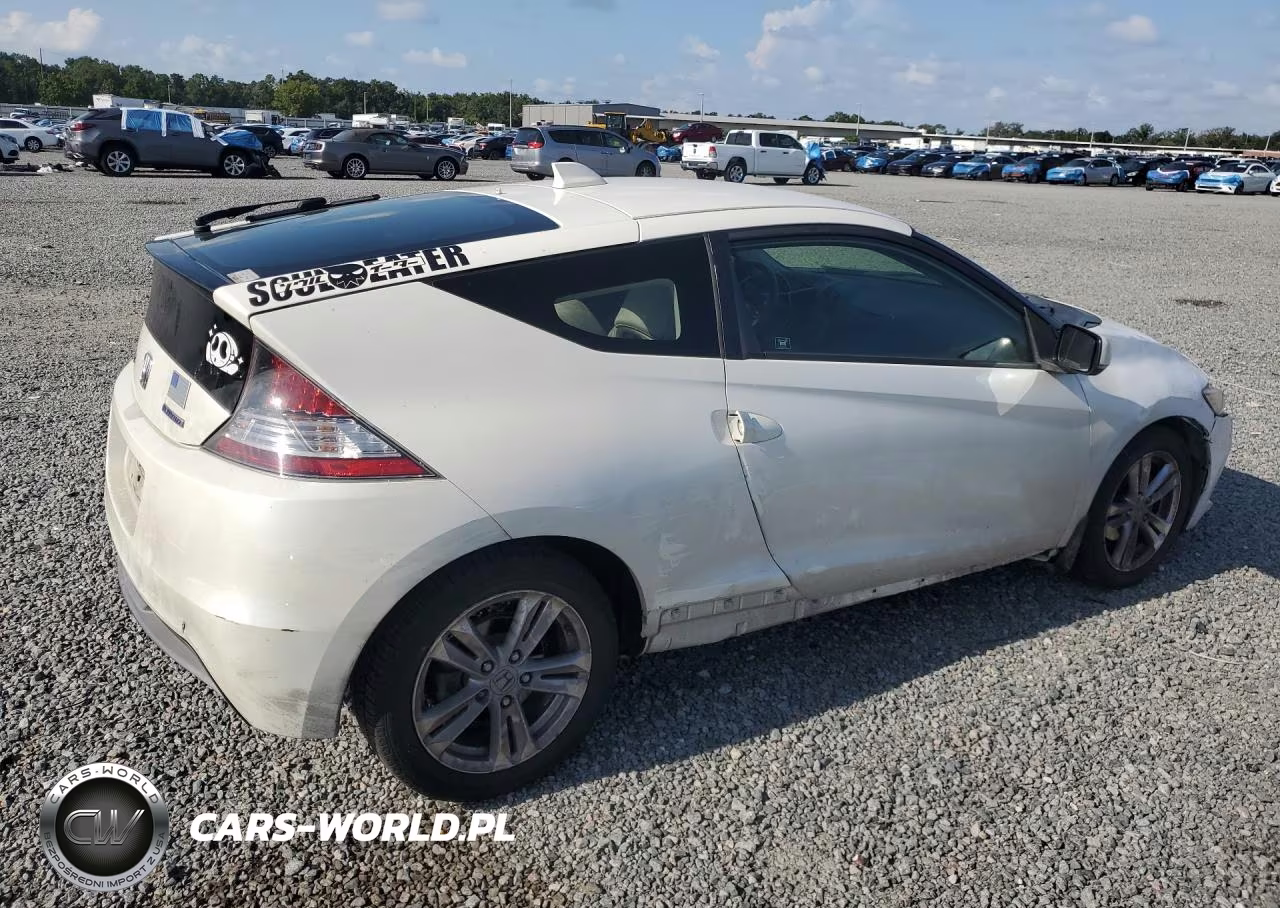 2012 Honda Cr-Z Ex VIN:JHMZF1D63CS005291 - 3