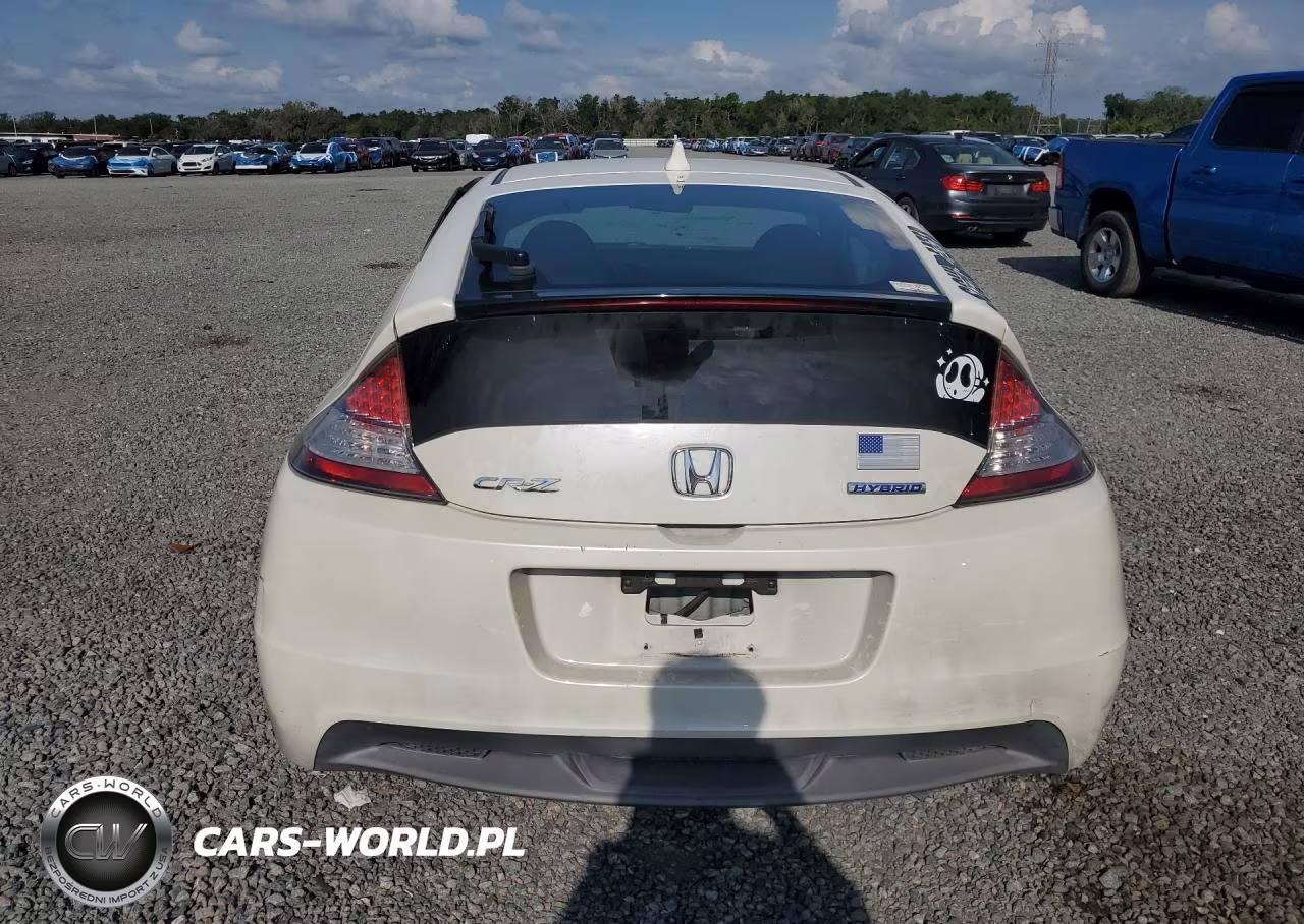 2012 Honda Cr-Z Ex VIN:JHMZF1D63CS005291 - 6