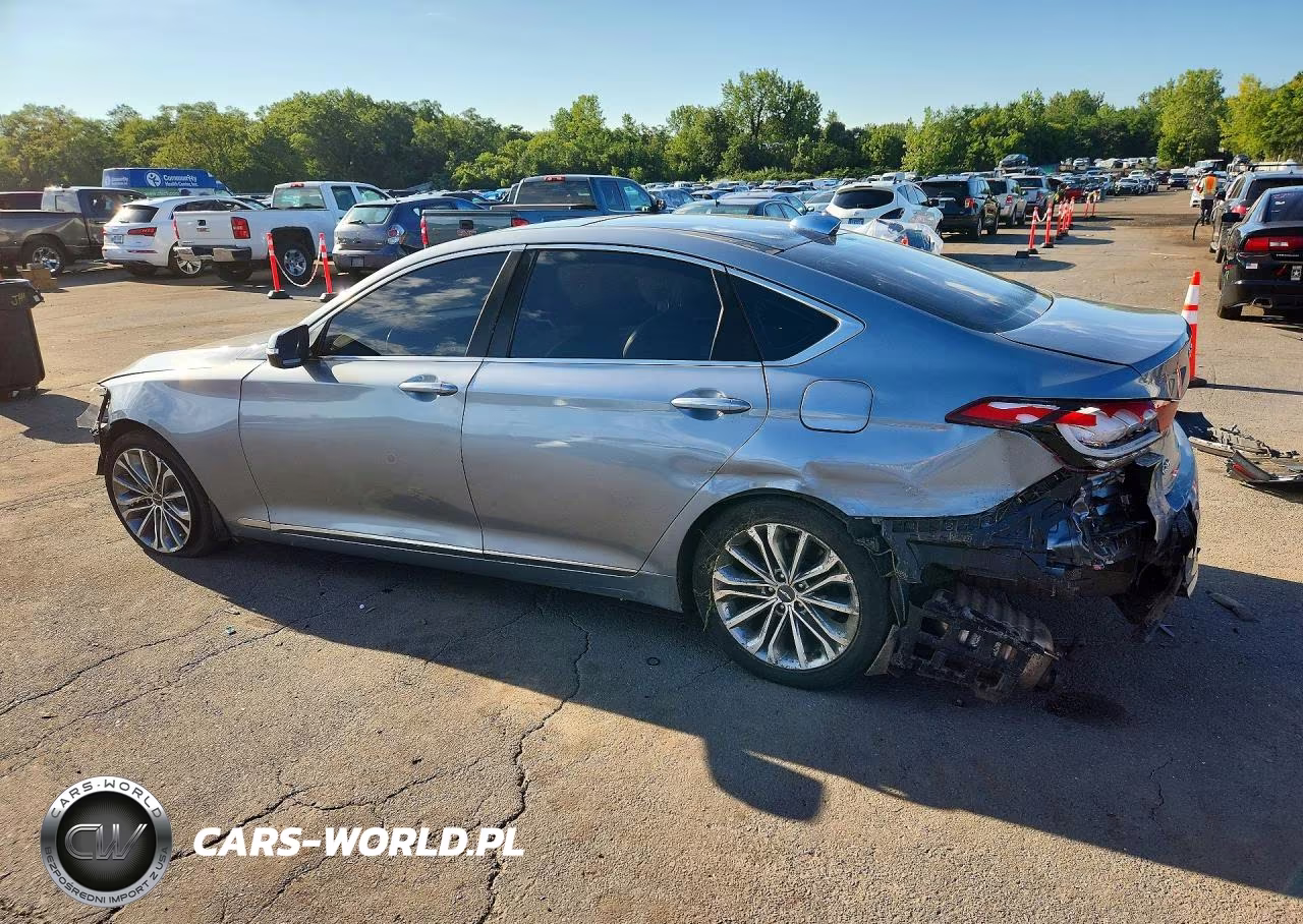 2017 Genesis G80 3.8 VIN:KMHGN4JE9HU192133 - 2