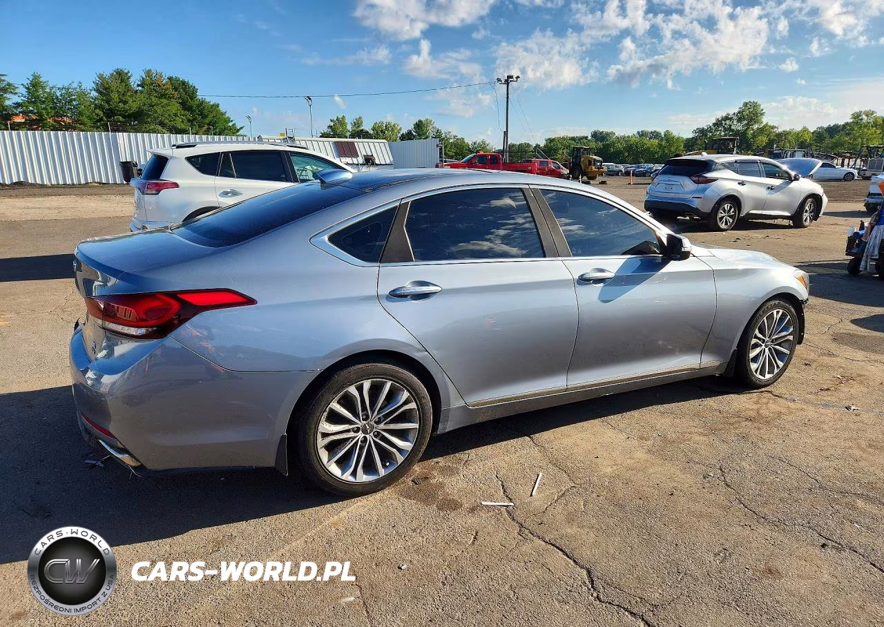 2017 Genesis G80 3.8 VIN:KMHGN4JE9HU192133 - 3