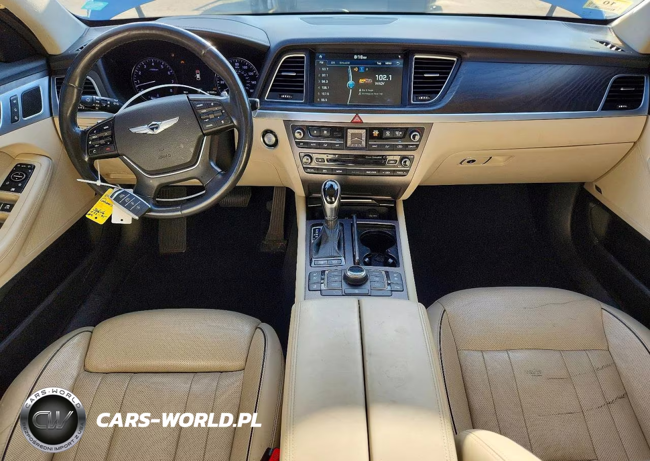 2017 Genesis G80 3.8 VIN:KMHGN4JE9HU192133 - 8