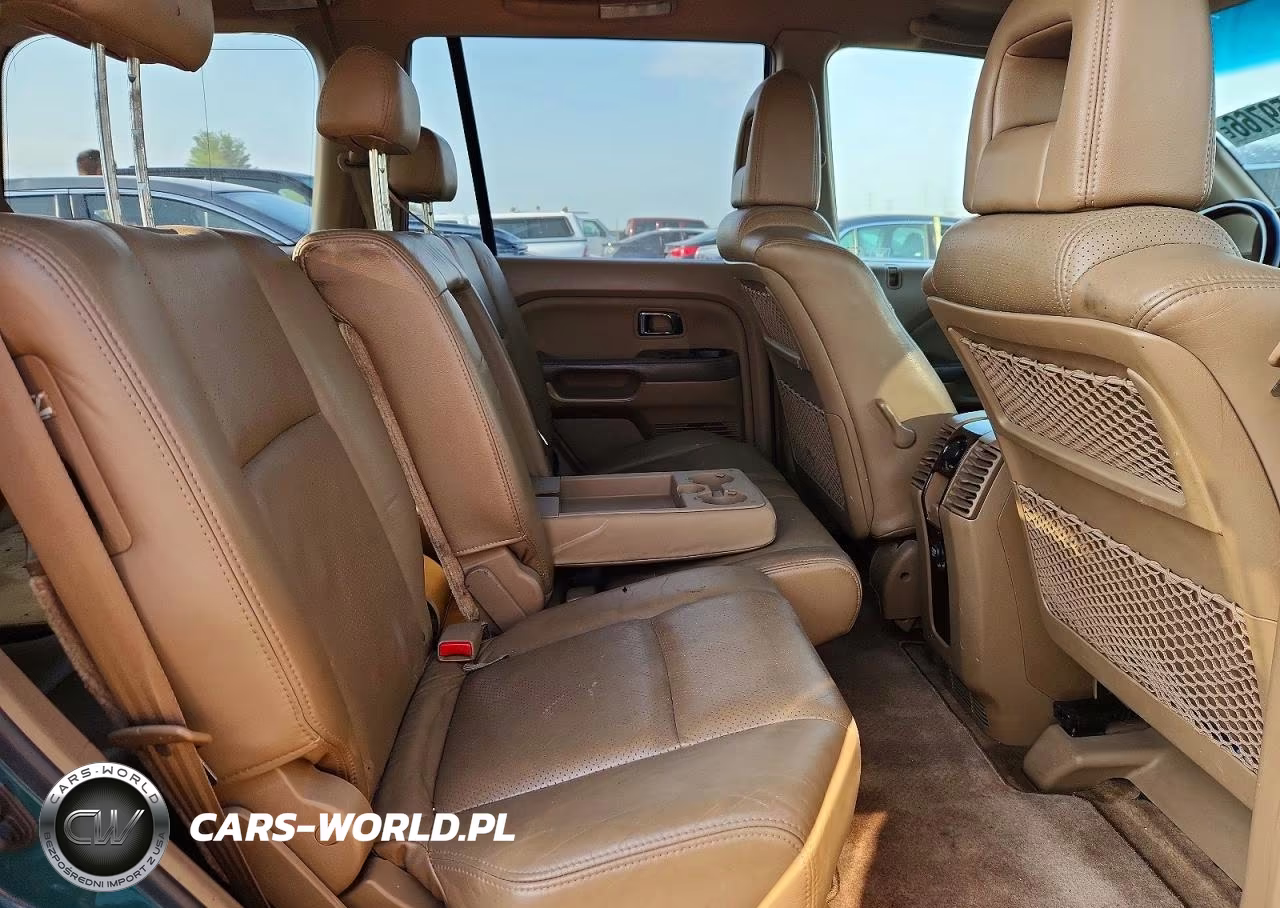 2003 Honda Pilot Exl VIN:2HKYF18503H521170 - 11