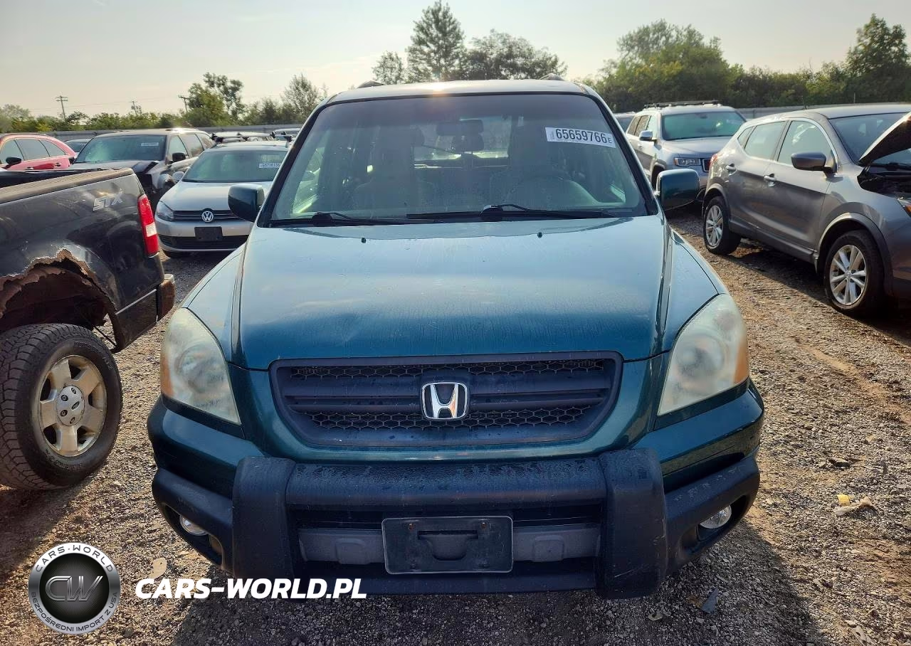 2003 Honda Pilot Exl VIN:2HKYF18503H521170 - 5