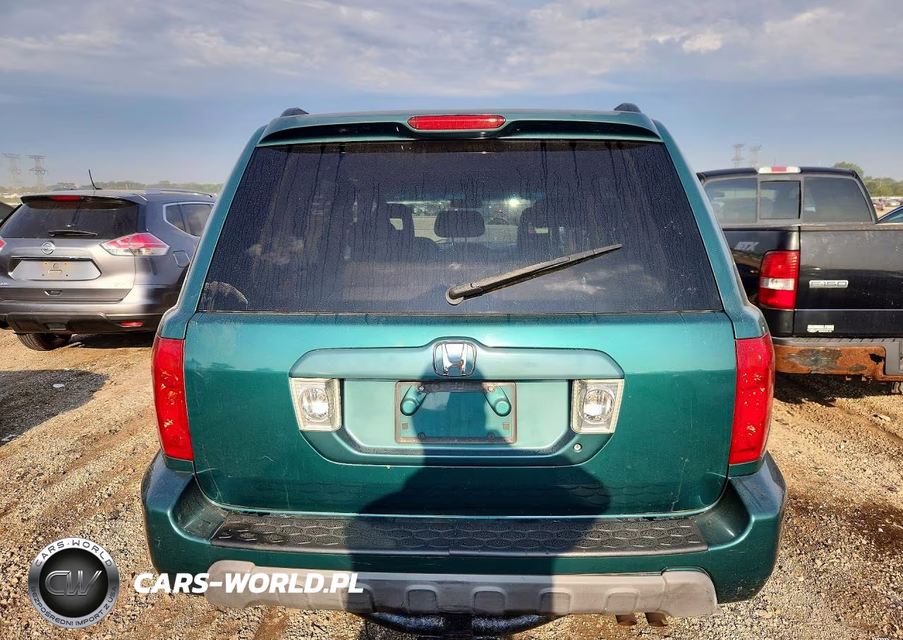 2003 Honda Pilot Exl VIN:2HKYF18503H521170 - 6