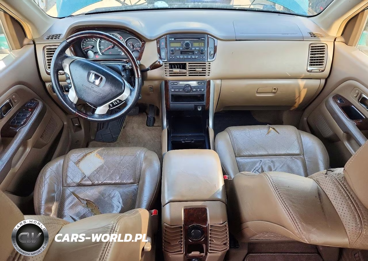 2003 Honda Pilot Exl VIN:2HKYF18503H521170 - 8