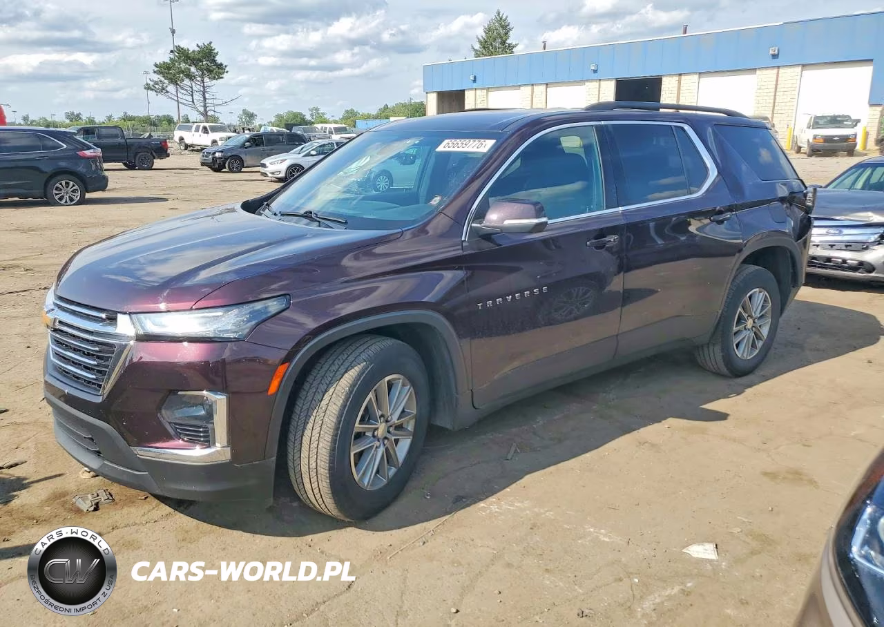 2023 Chevrolet Traverse Lt VIN:1GNEVGKW6PJ276115 - 1