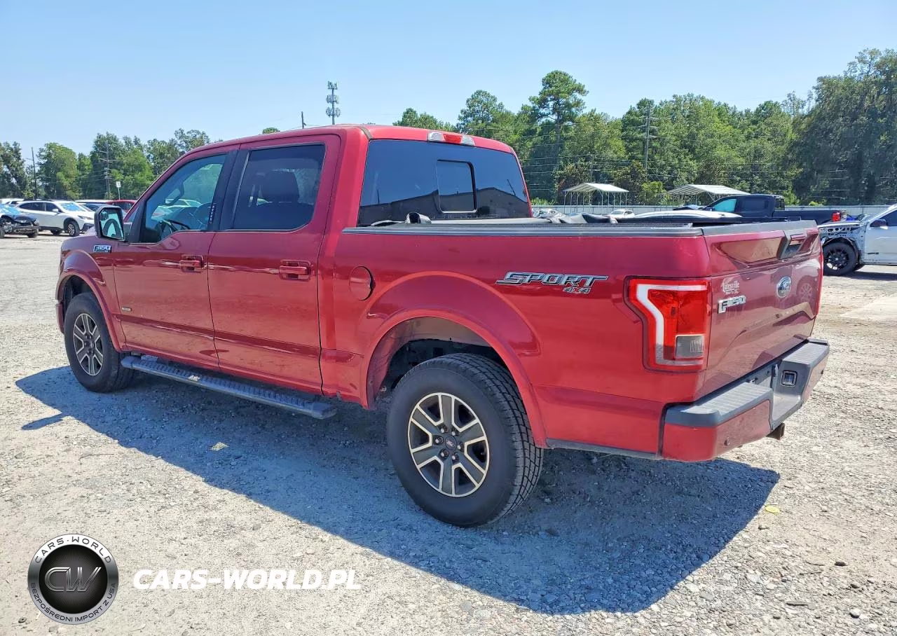 2016 Ford F150 Supercrew VIN:1FTEW1EP1GKE65529 - 2