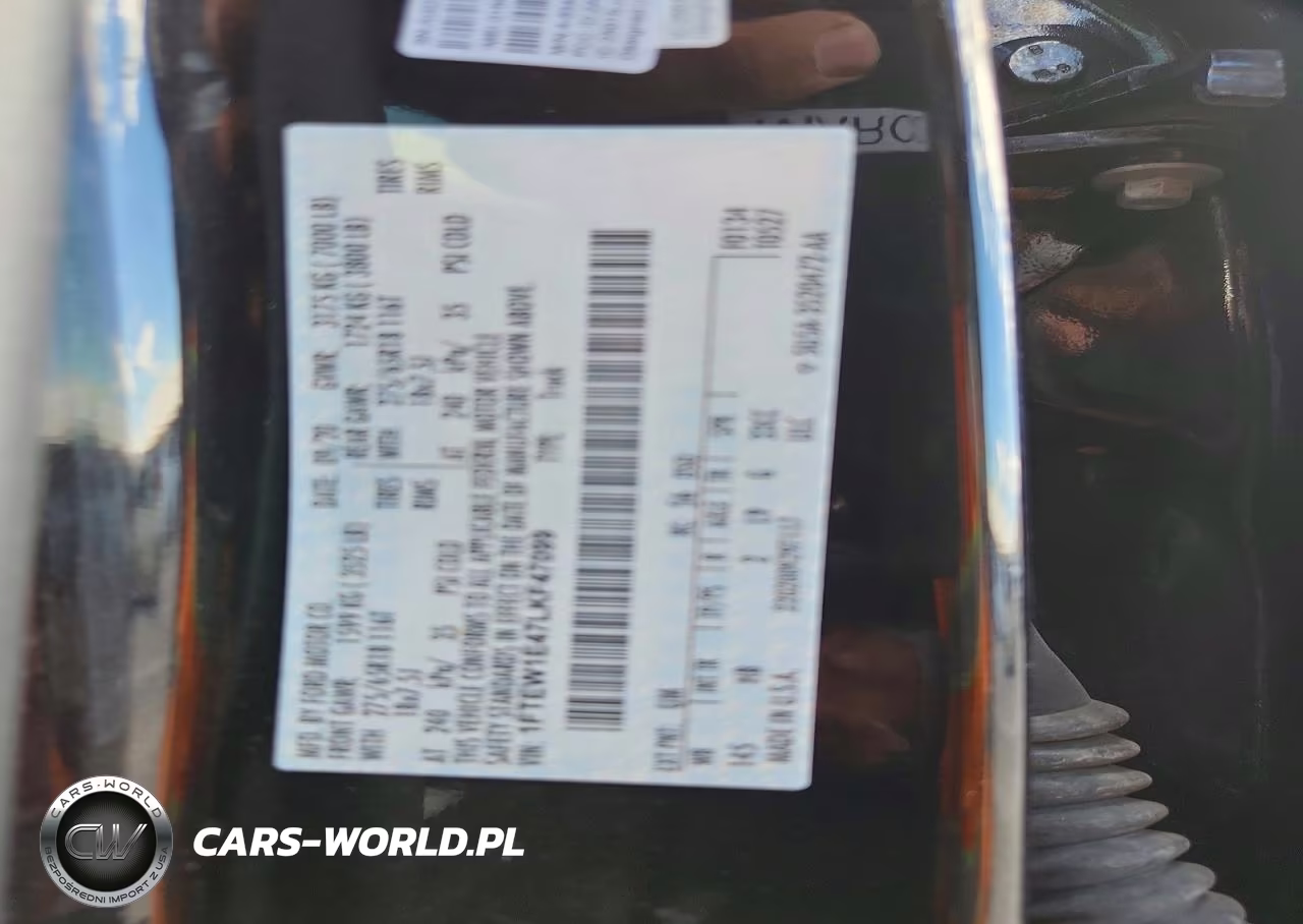 2020 Ford F150 Supercrew VIN:1FTEW1E47LKF47099 - 12