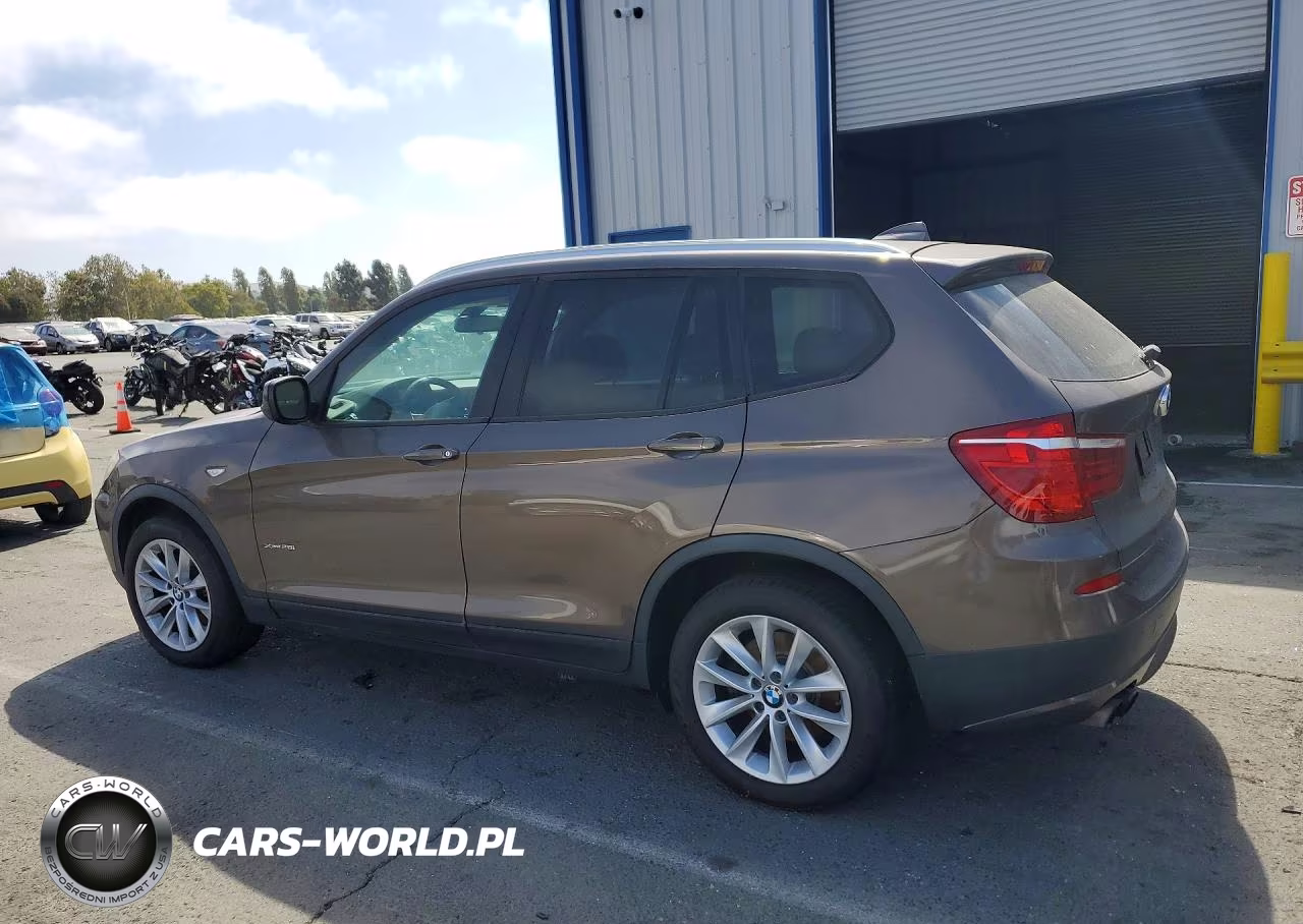 2013 BMW X3 xDrive28I VIN:5UXWX9C51D0D04172 - 2