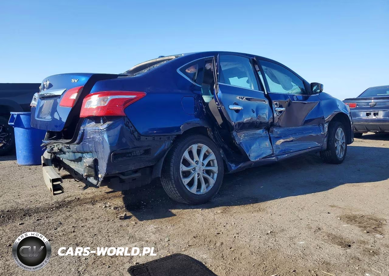 2019 Nissan Sentra Sv VIN:3N1AB7APXKY418368 - 3