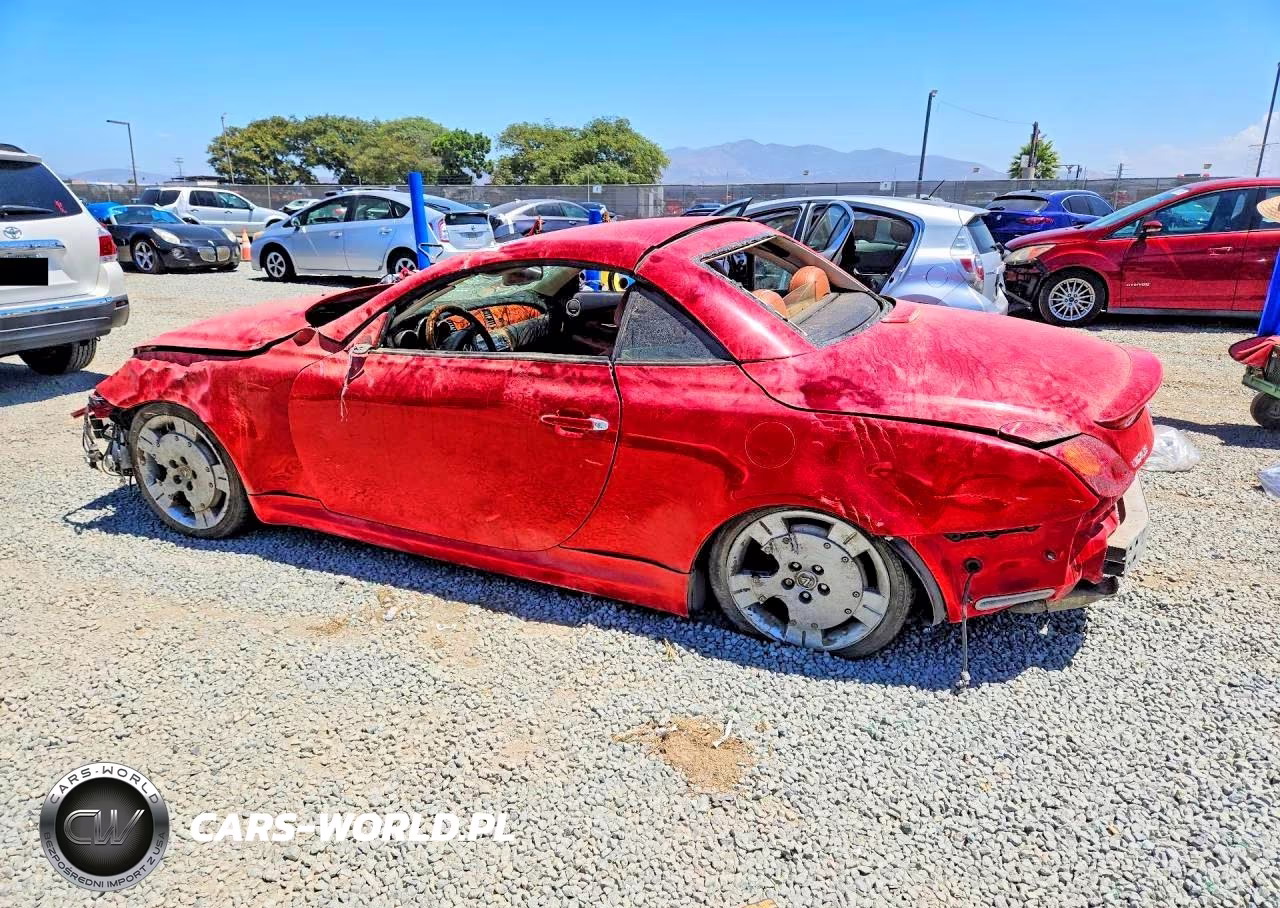 2005 Lexus Sc 430 VIN:JTHFN48YX50062377 - 2