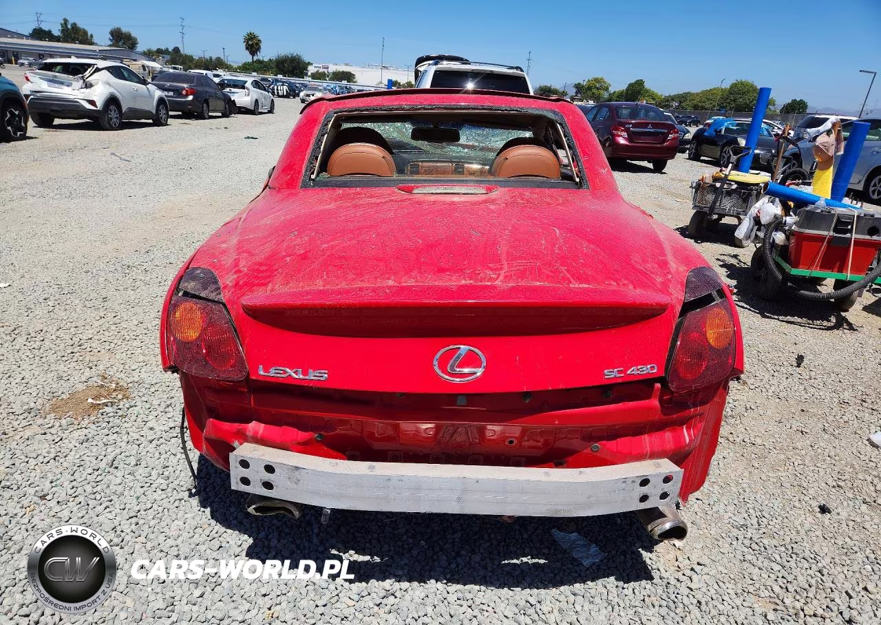 2005 Lexus Sc 430 VIN:JTHFN48YX50062377 - 6