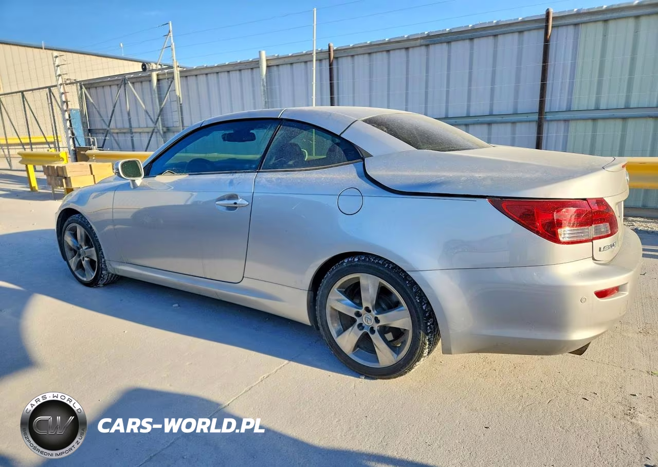 2010 Lexus Is 250C Base VIN:JTHFF2C24A2506579 - 2