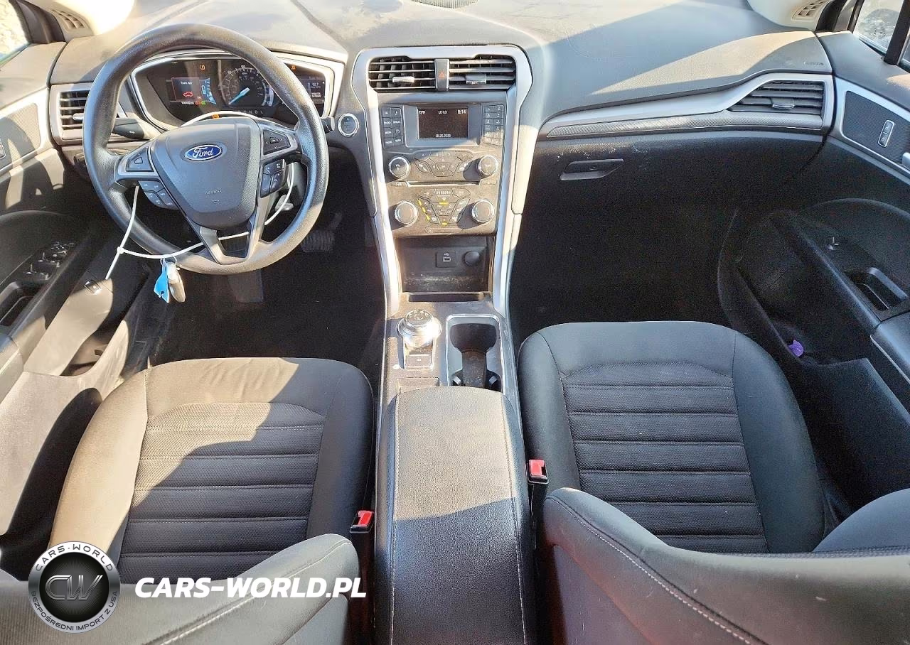 2017 Ford Fusion Se Hybrid VIN:3FA6P0LUXHR385931 - 8