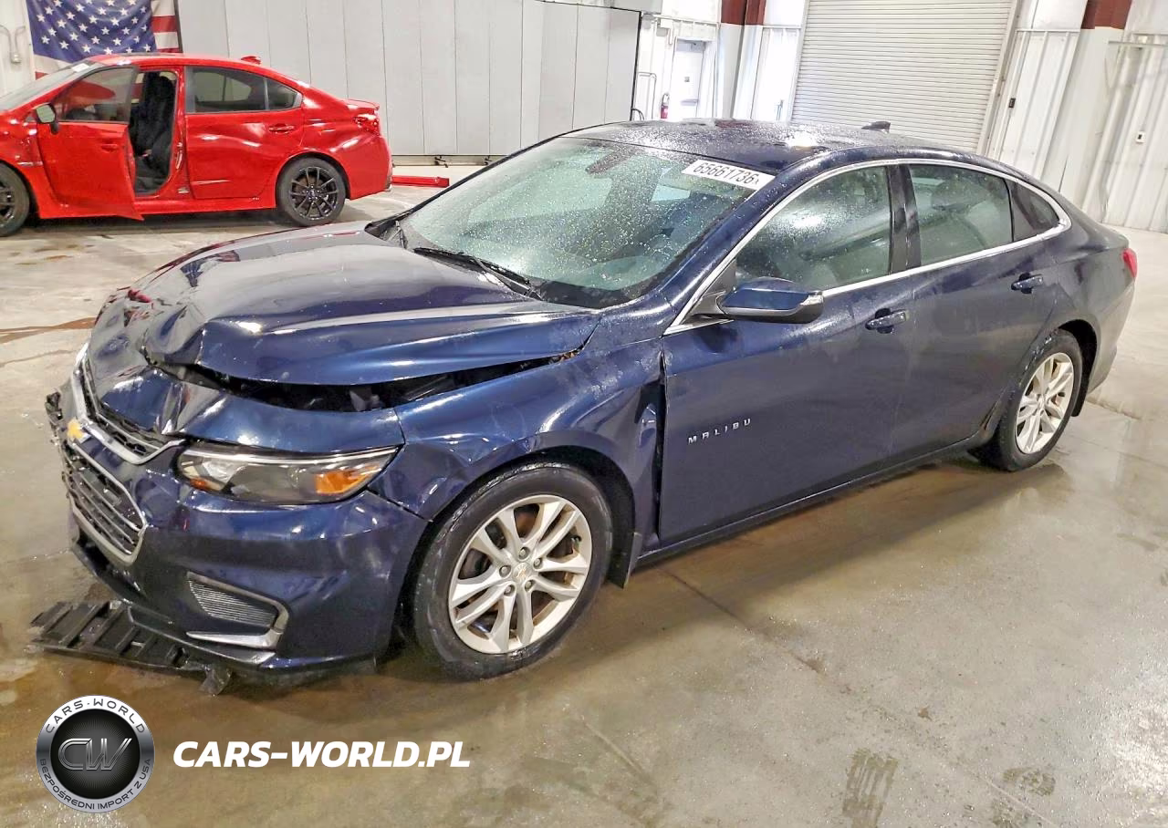 2017 Chevrolet Malibu Lt VIN:1G1ZE5ST8HF127612 - 1