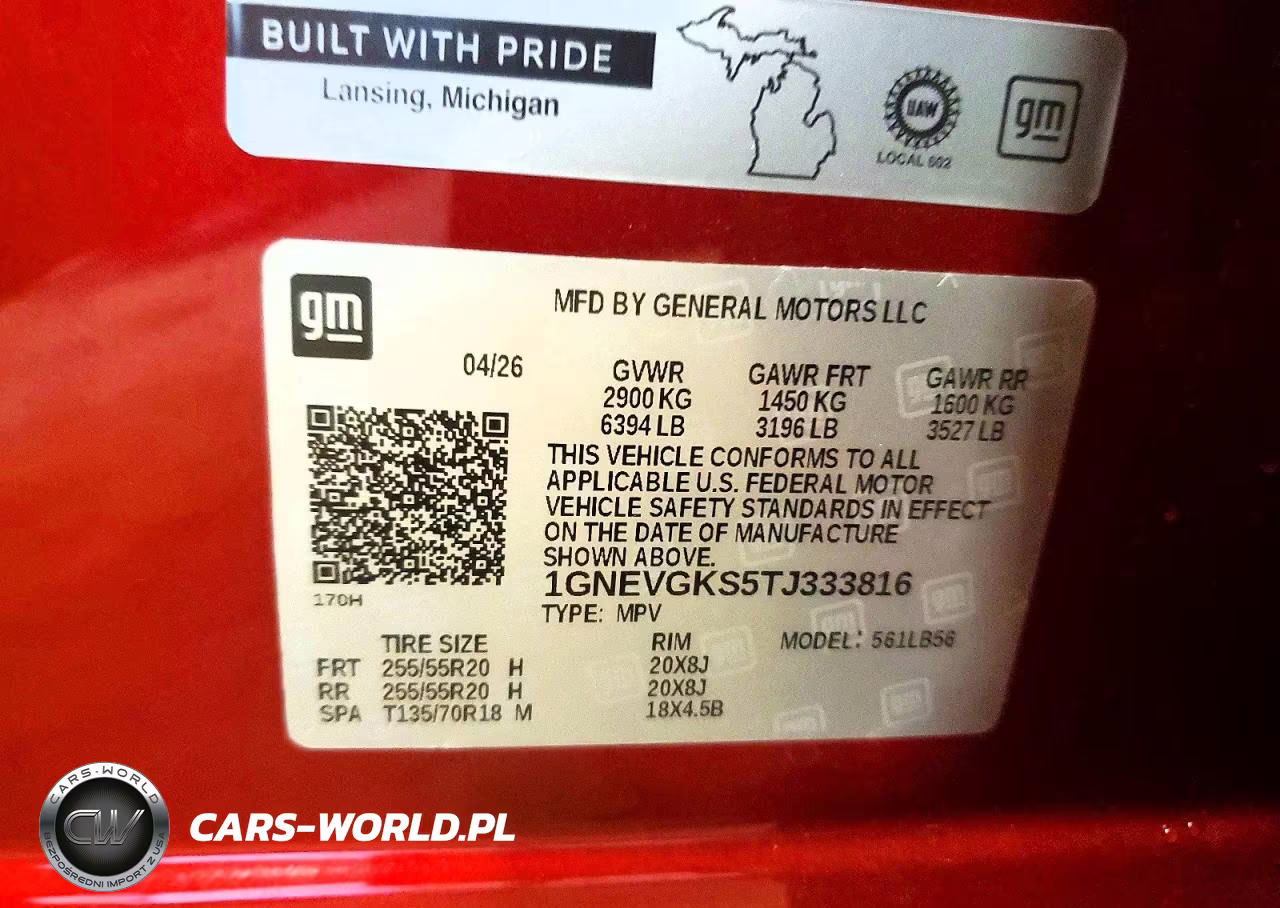 2026 Chevrolet Traverse Lt VIN:1GNEVGKS5TJ333816 - 12