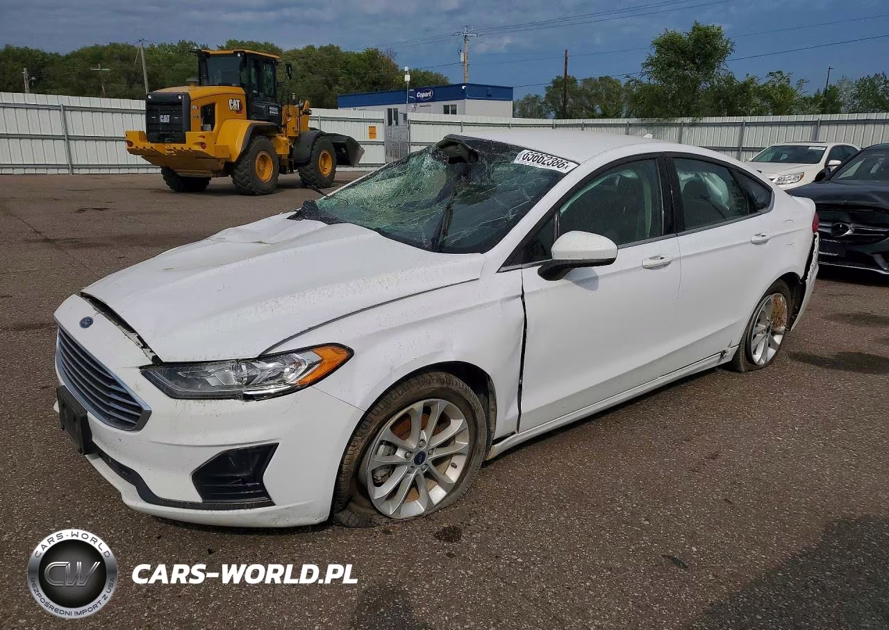 2020 Ford Fusion Se VIN:3FA6P0HD3LR189184 - 1