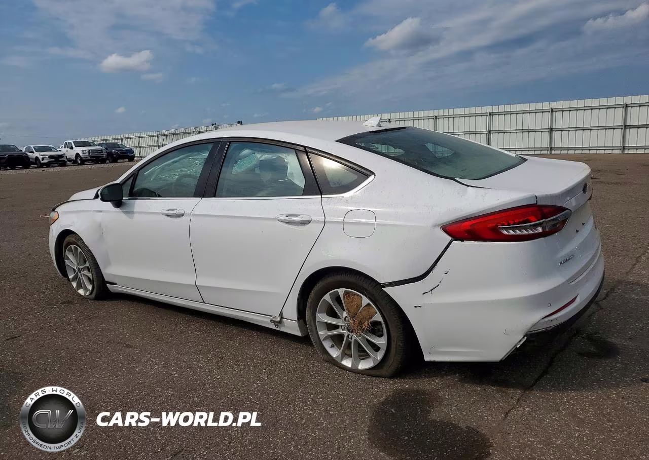 2020 Ford Fusion Se VIN:3FA6P0HD3LR189184 - 2