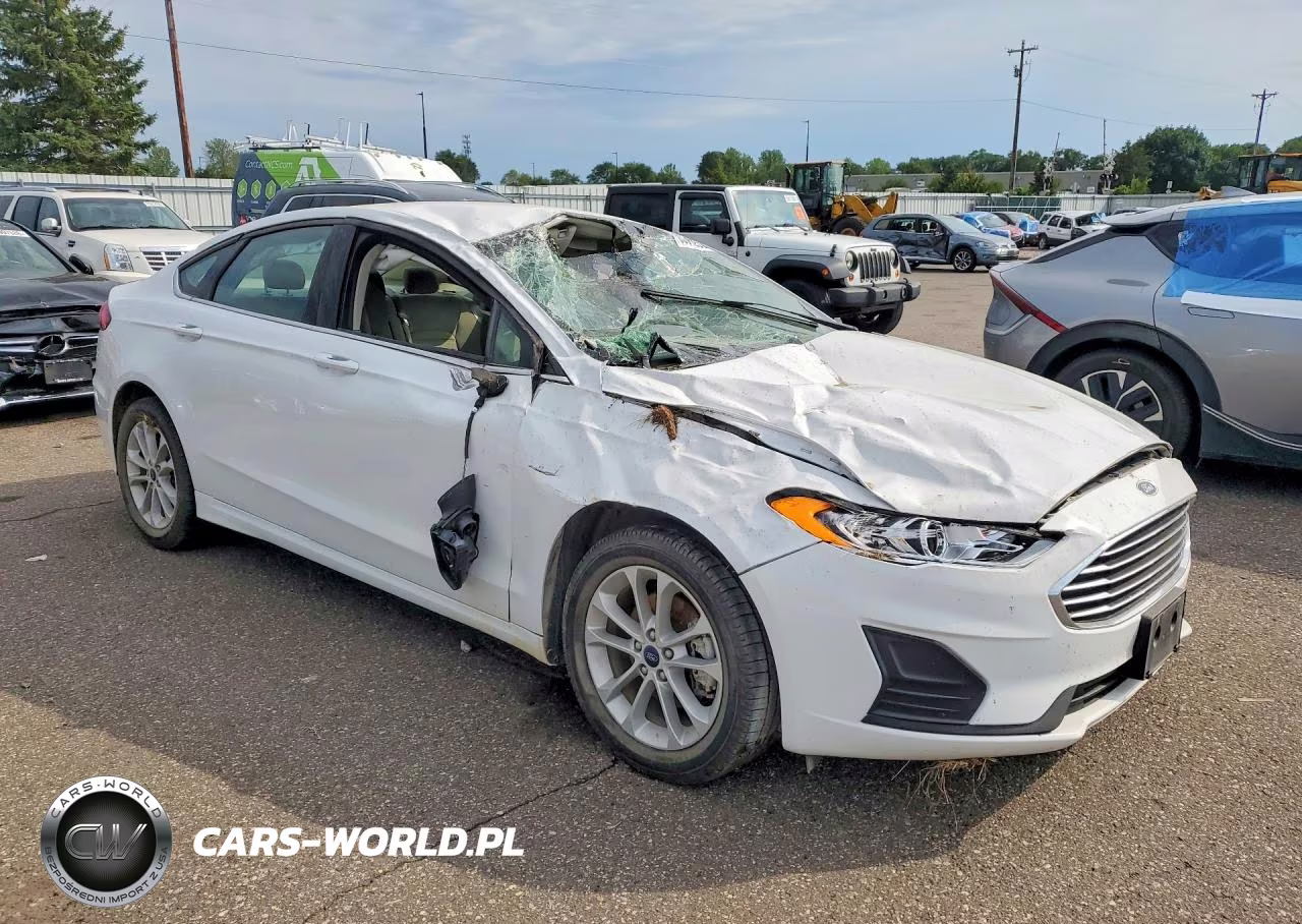 2020 Ford Fusion Se VIN:3FA6P0HD3LR189184 - 4