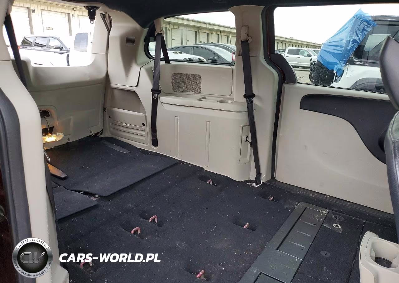 2017 Dodge Grand Caravan Sxt Maroon VIN:2C4RDGCG9HR807468 - 11
