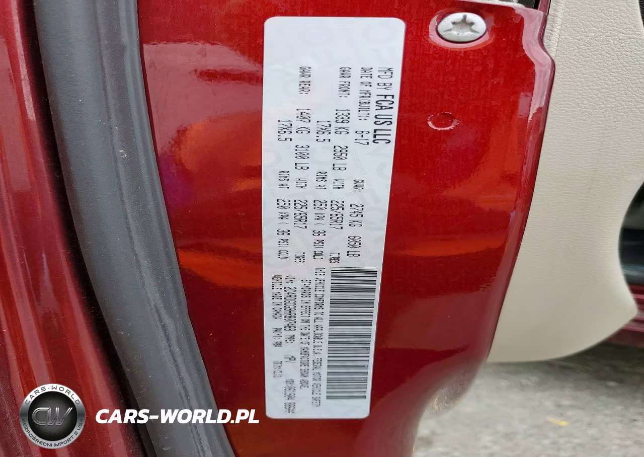 2017 Dodge Grand Caravan Sxt Maroon VIN:2C4RDGCG9HR807468 - 14