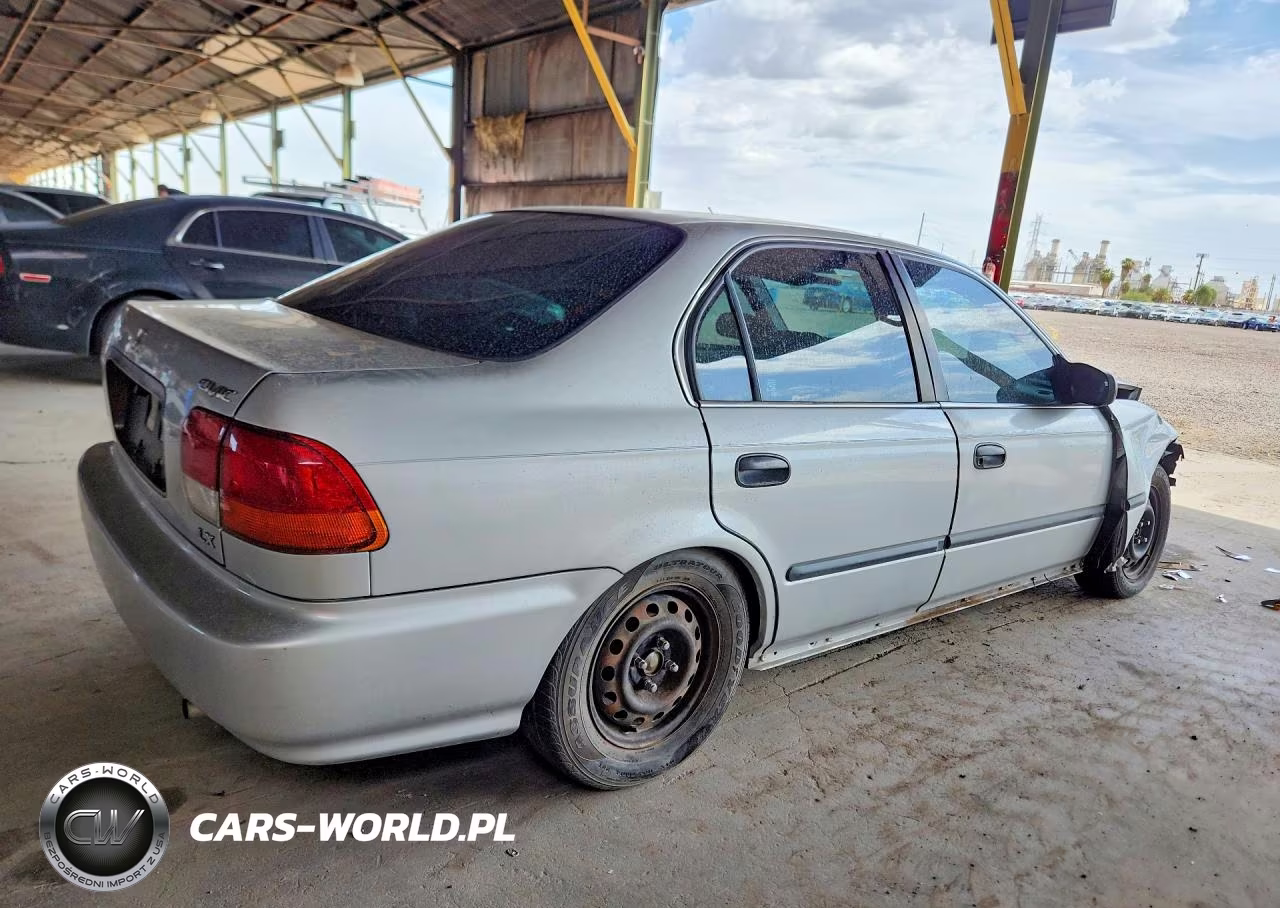 1996 Honda Civic Lx VIN:1HGEJ6600TL044081 - 3